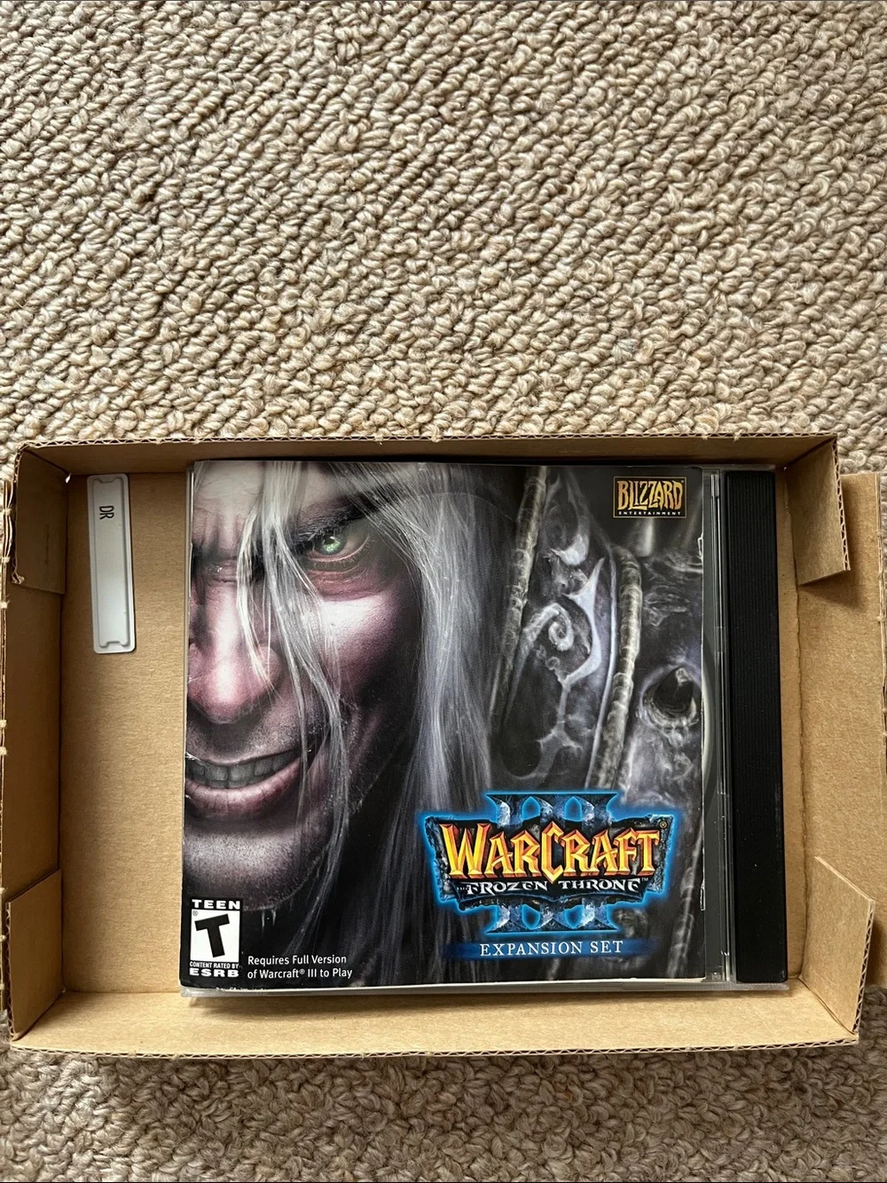 Blizzard Warcraft III: The Frozen Throne Expansion Set - Black/Grey